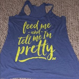 Fun workout tank